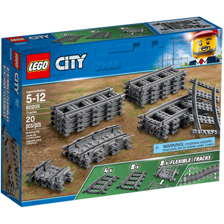 Lego  PACK DE RAILS