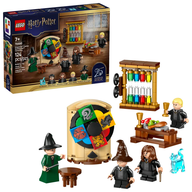 Lego Harry Potter la cérémonie du chapeau magique 76460