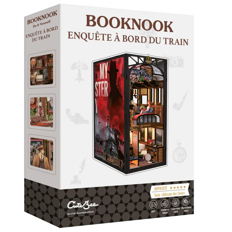 Booknook Enquete a bord du train