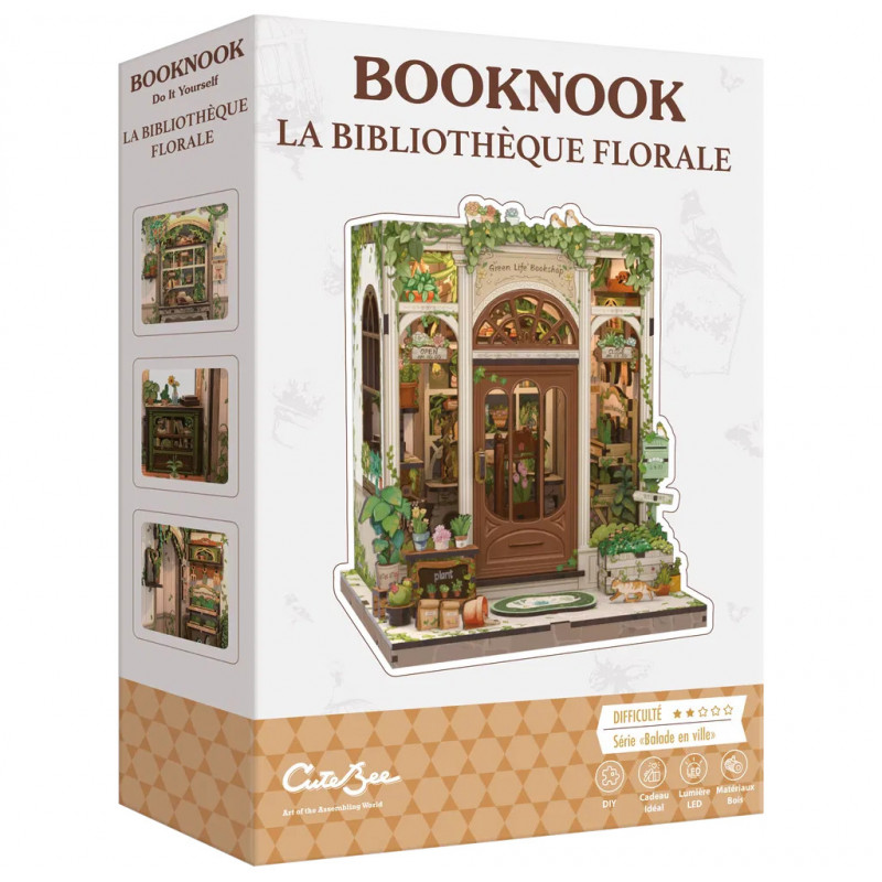 Booknook La bibliotheque Florale