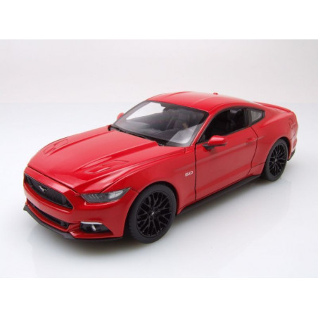 Welly 1 24 Mustang 2015 rouge
