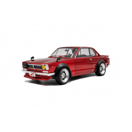 Solido 1.18 Nissan Skyline C10 Hakosuka rouge
