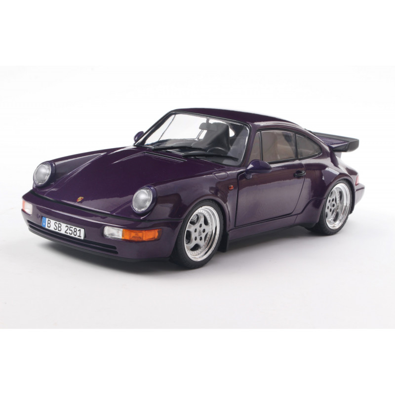 Solido 1.18 Porsche 911 type 964 turbo violet