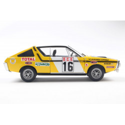 Solido 1.18 Renault 17 R17 Rallye du maroc 1976