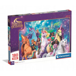 Puzzle Clementoni 180 Pieces Unicorn Academie