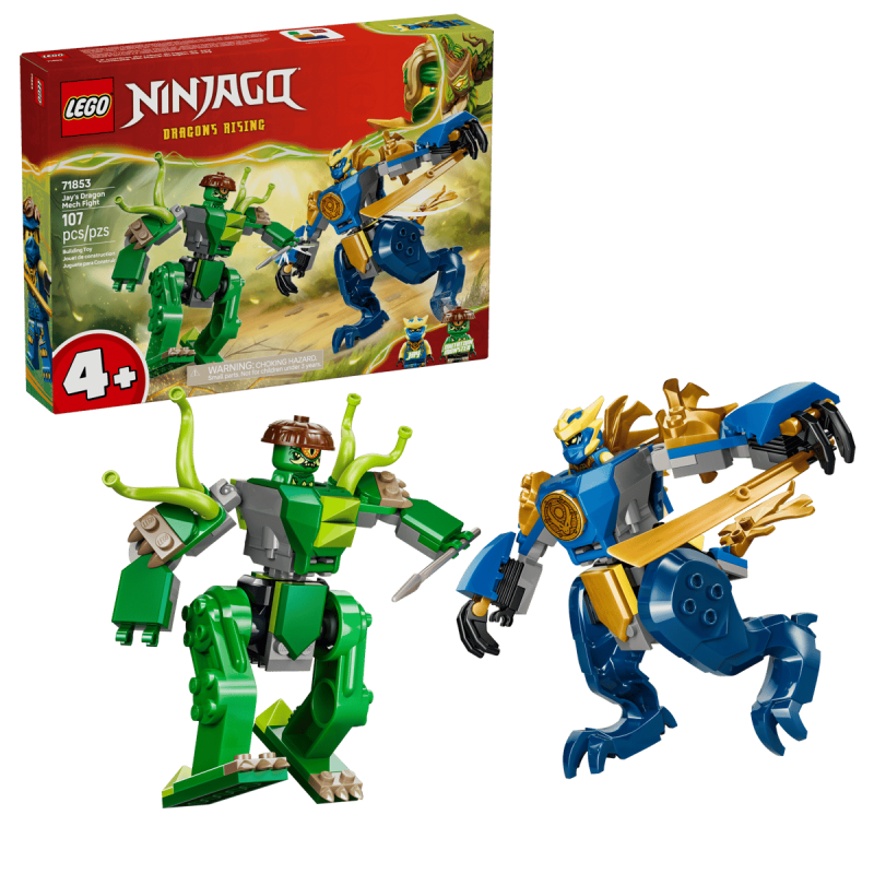Lego 71853 Le combat du robot dragon de Jay