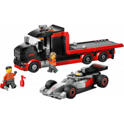 Lago 60493 Camion de F1® avec voiture de course