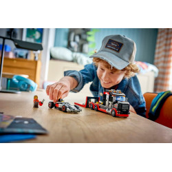 Lago 60493 Camion de F1® avec voiture de course