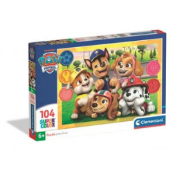 Puzzle Clementoni 104 Pieces Pat Patrouille