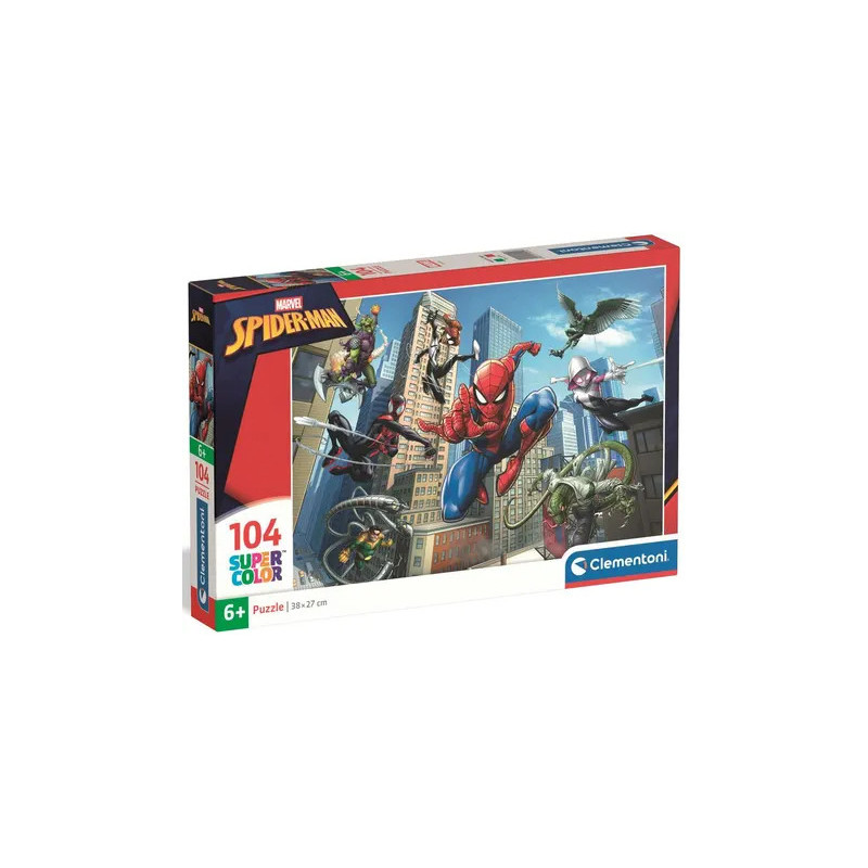 Puzzle Clementoni 104 Pieces Spiderman