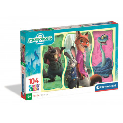 Puzzle Clementoni 104 Pieces Zootopia 2