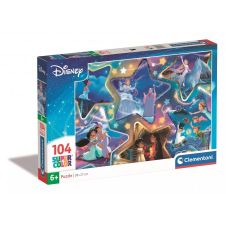 Puzzle Clementoni 104 Pieces Disney Aladin et divers