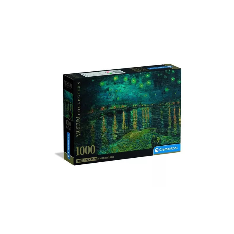 Clementoni Puzzle 1000 pieces Museum Rhone Van Gogh
