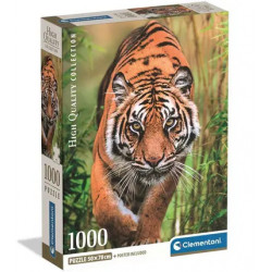 Clementoni Puzzle 1000 pieces Tigre dans la jungle