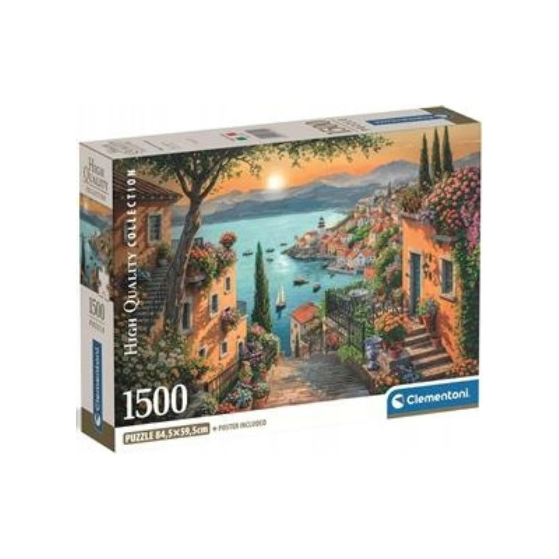 Clementoni Puzzle 1500 pieces Steps To the Harbor