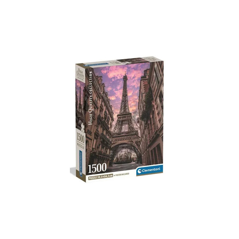 Clementoni Puzzle 1500 pieces Tour Eiffel Paris