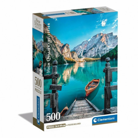 Puzzle Clementoni 500 Pieces BRAIES LAKE