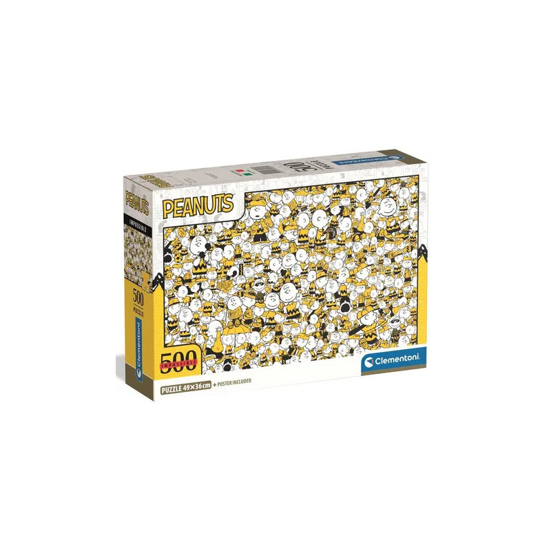Puzzle Clementoni 500 Pieces Peanuts