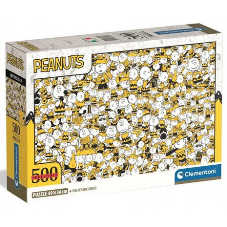 Puzzle Clementoni 500 Pieces Peanuts