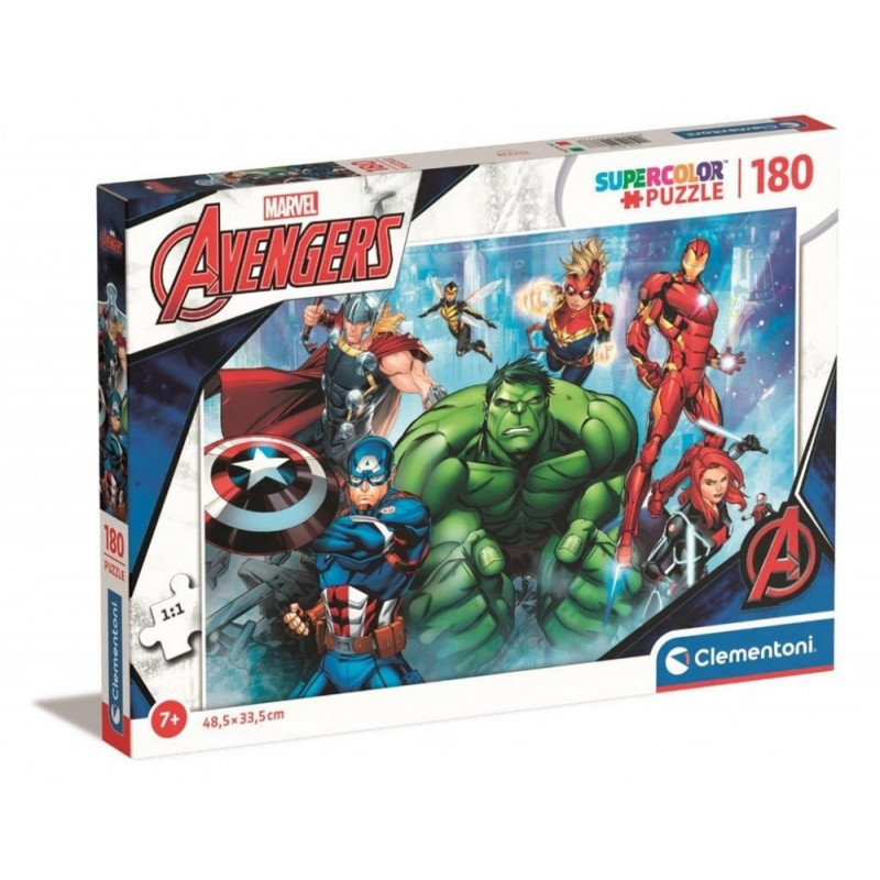 Puzzle Clementoni 180 Pieces   AVENGERS