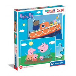 Puzzle Clementoni 2x20 Pieces Peppa Pig