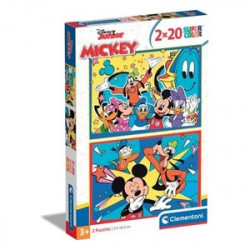 Puzzle Clementoni 2x20 Pieces MICKEY