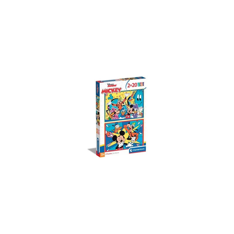 Puzzle Clementoni 2x20 Pieces MICKEY