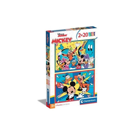Puzzle Clementoni 2x20 Pieces MICKEY