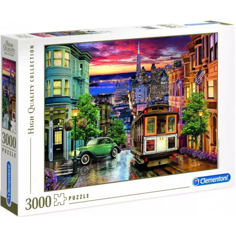 Puzzle clementoni 3000 pieces San francisco