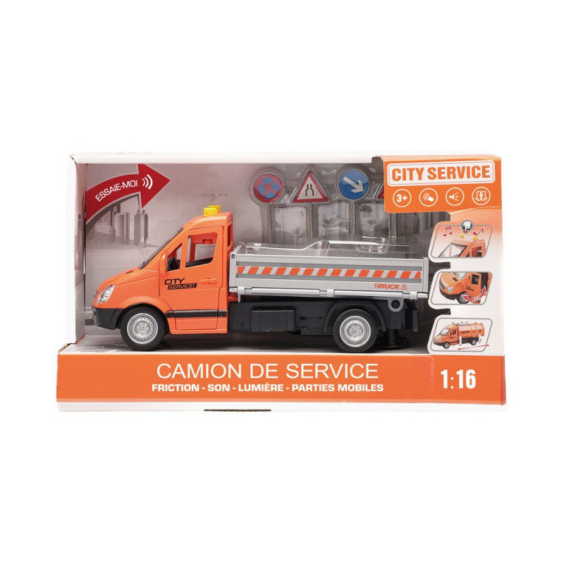 Camion de service son et lumières