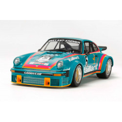 Tamiya 1.24 Porsche 911 Turbo type 934 Rsr Vaillant avec photo decoupes