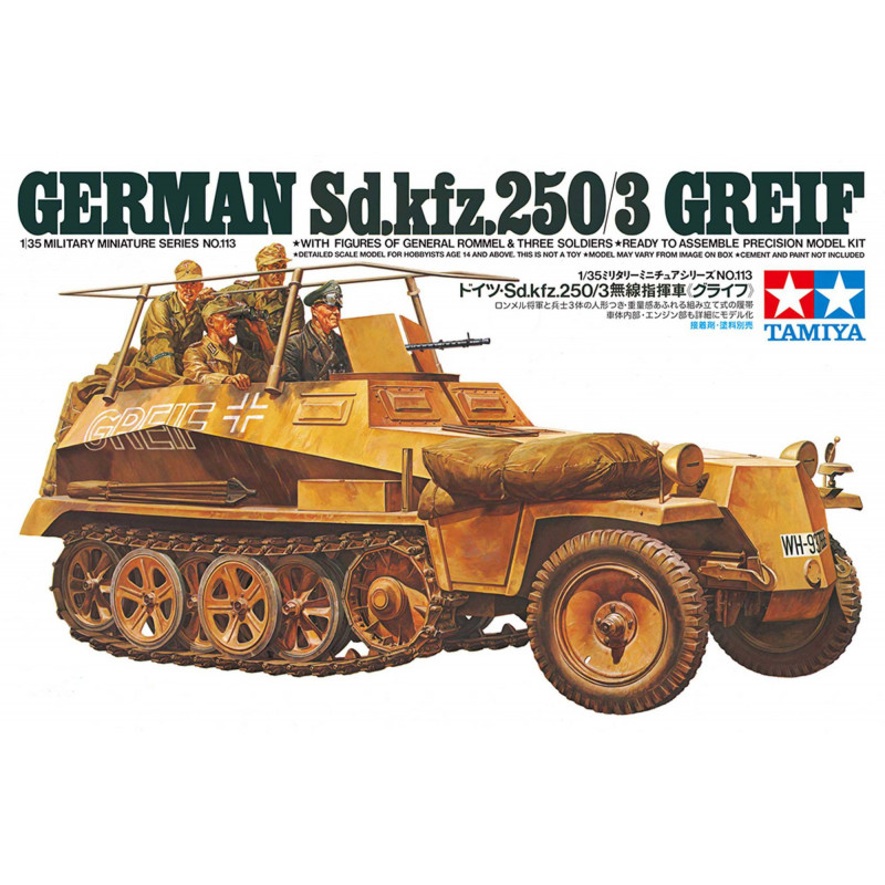 Tamiya 1.35 German Sd.Kfz 250.3 Greif