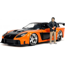 Jada Fast Furious 1 24  Han Mazda Orange RX7 + perso