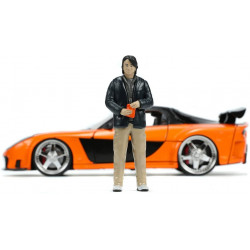 Jada Fast Furious 1 24  Han Mazda Orange RX7 + perso