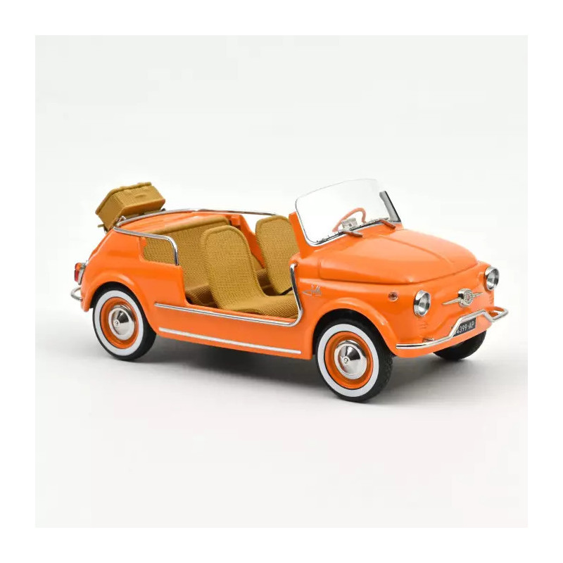 Norev 1.18 Fiat 500 1965 orange Jolly