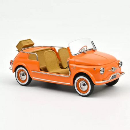 Norev 1.18 Fiat 500 1965 orange Jolly