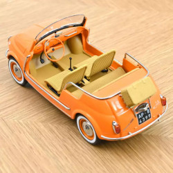 Norev 1.18 Fiat 500 1965 orange Jolly