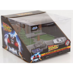 Jada Retour vers le future Nano Diorama BTTF HILL Valley Courthouse Hollywood Rides