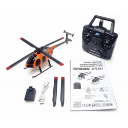 T2m Helicoptere Spark X481 2.4Ghz Rouge
