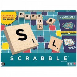 Mattel Scrabble Classique 2 en 1