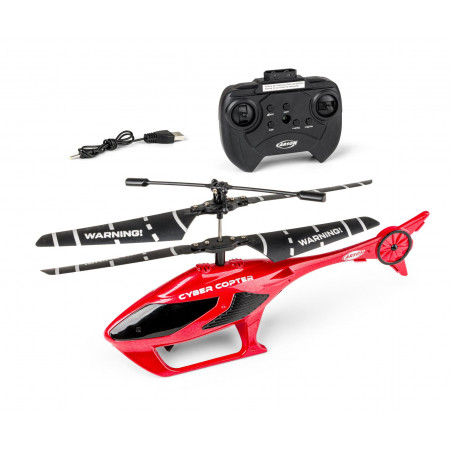 Carson Rc Helicoptere Cyber 2.4 Ghz rouge