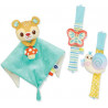 Vtech Coffret de Naissance Toudoux Doudou et Bracelets hochets