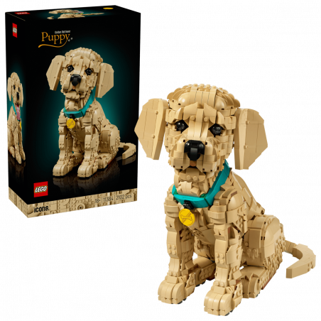 Lego11384 Le chiot Golden Retriever V29