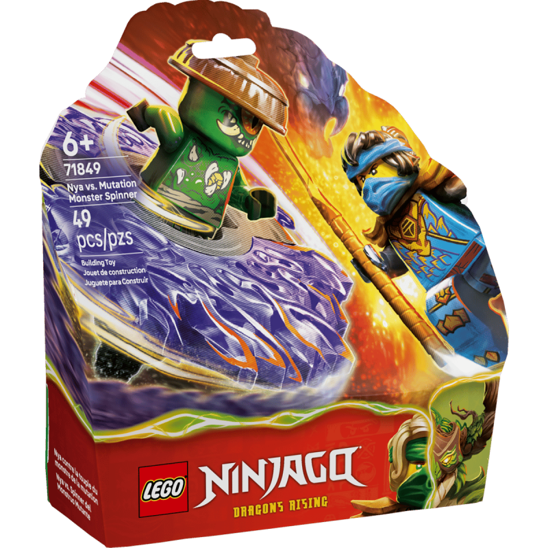 Lego Ninjajago 71849 Nya contre la toupie du monstr(e