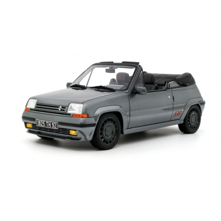 Otto 1.18 Renault 5 R5 Gt Turbo Cabriolet 1995 Gris Tugstene