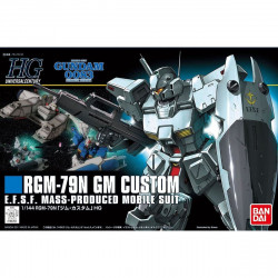 Bandai Gunpla Gundam Rgm-79n Gm Custom