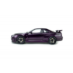 Solido 1 18 Nissan Skyline Purple GTR R34
