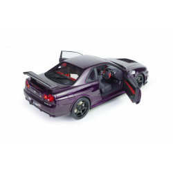 Solido 1 18 Nissan Skyline Purple GTR R34