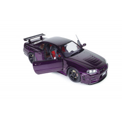 Solido 1 18 Nissan Skyline Purple GTR R34