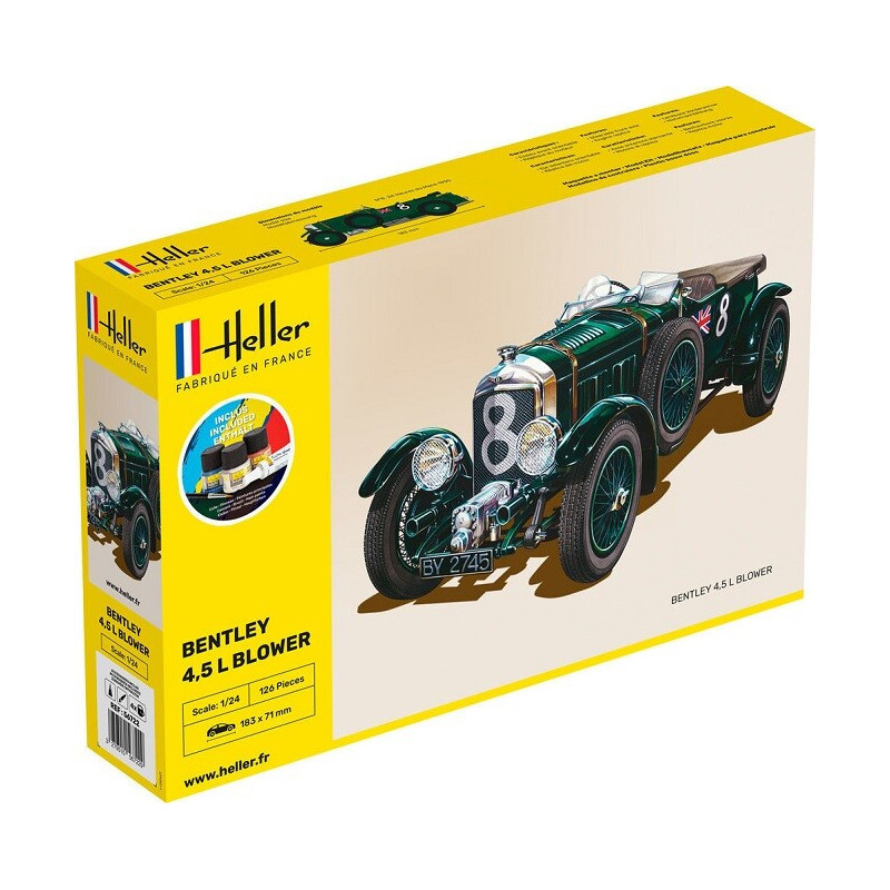 Heller Starter KIT 1 24 Bentley 4.5 L Blower